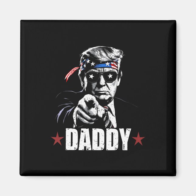 Trump Daddy 2025 Official Trump Daddy Funny 2  Magnet (Front)