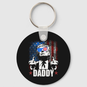 Trump Daddy 2025 Official Trump Daddy Funny 3 Key Ring