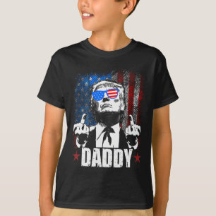 Trump Daddy 2025 Official Trump Daddy Funny 3 T-Shirt