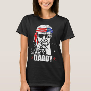 Trump Daddy 2025 Official Trump Daddy Funny  T-Shirt