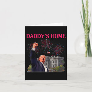 Trump Daddys Home Bye Joe Biden Drops Out Run For Card
