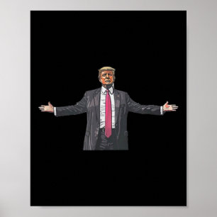 Trump Daddys Home White House 2024 2 Side Poster