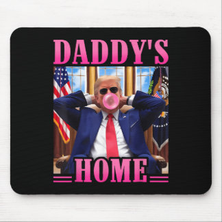 Trump Daddys Home White House 2024 3  Mouse Pad