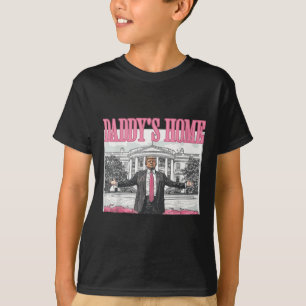 Trump Daddys Home White House 2024  T-Shirt