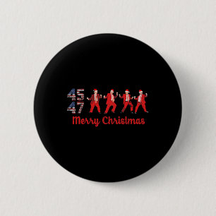 Trump Dance 45 47 Donald Trump Xmas Pyjamas Holida 6 Cm Round Badge