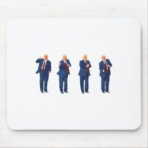 Trump Dance 4th Of July Trump 2024 Mouse Pad