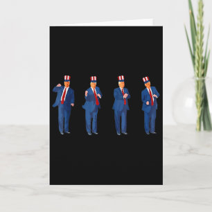 Trump Dance 4th Of July Trump 2025 _1 Card