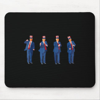 Trump Dance 4th Of July Trump 2025 _1  Mouse Pad