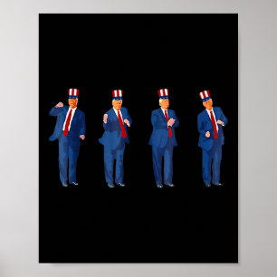 Trump Dance 4th Of July Trump 2025 _1  Poster