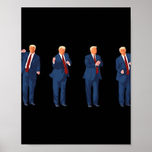 Trump Dance 4th Of July Trump 2025 Poster