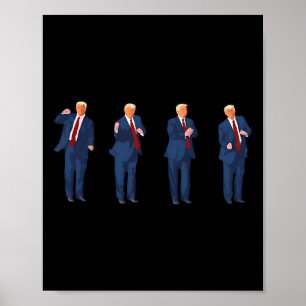 Trump Dance 4th Of July Trump 2025  Poster