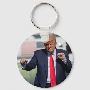 Trump Dance Funny Key Ring