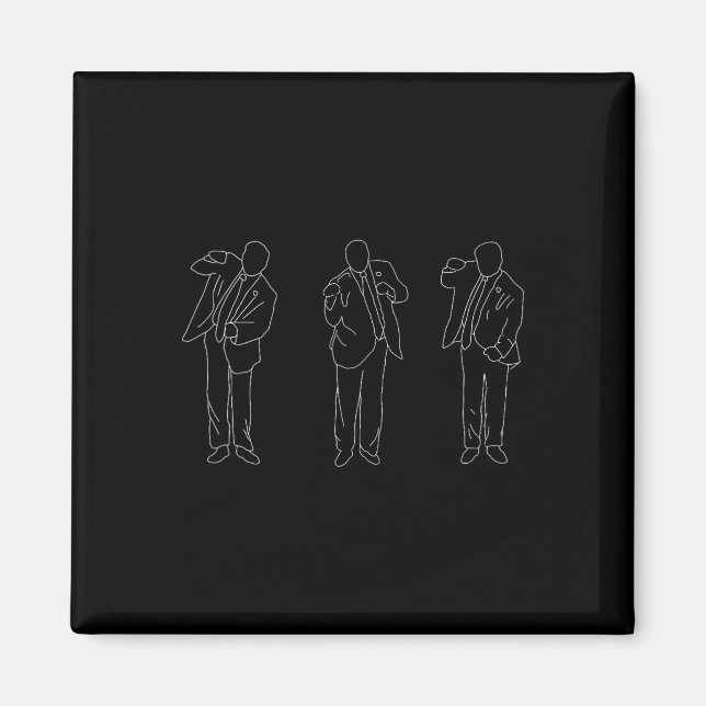 Trump Dance Funny  Magnet (Front)
