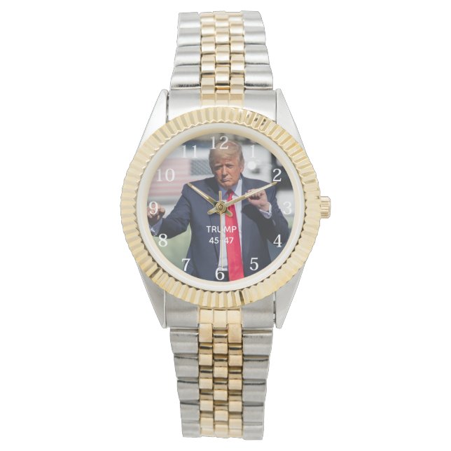 Trump Dance Funny Watch (Front)