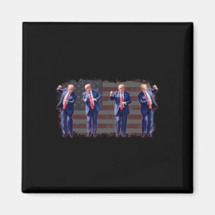 Trump Dance Pro Trump 2024 Trump President 45 47  Magnet