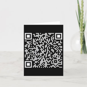 Trump Dance Qr Funny President Dance Code (on Back Card