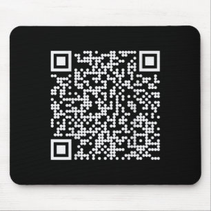 Trump Dance Qr Funny President Dance Code (on Back Mouse Pad