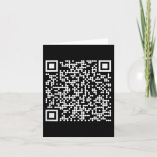 Trump Dance Qr Funny President Trump Dancing Code Card