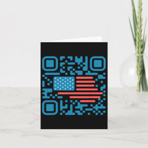 Trump Dance Troll Qr Funny President Trump Dance C Card