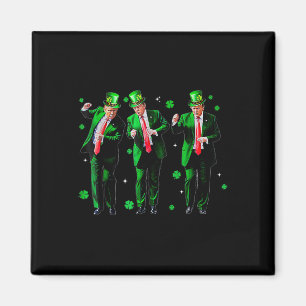 Trump Dance Trump 2024 Make St Patricks Day Great  Magnet