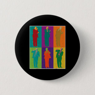 Trump Dance Trump Elaine Dance Gif Trump Dancing  6 Cm Round Badge