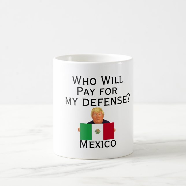 Trump Defence Coffee Mug (Center)