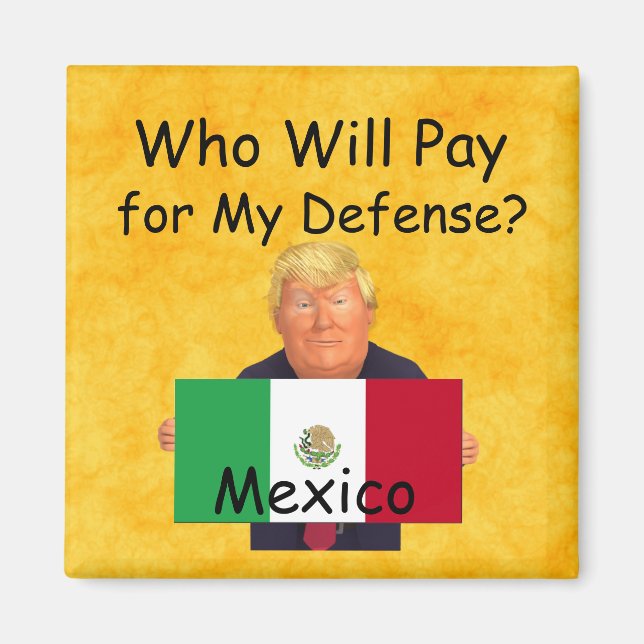 Trump Defence Magnet (Front)