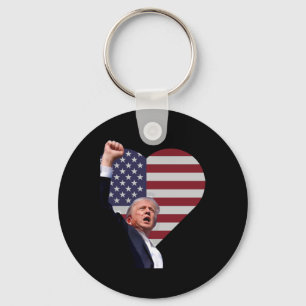 Trump Defiant Key Ring