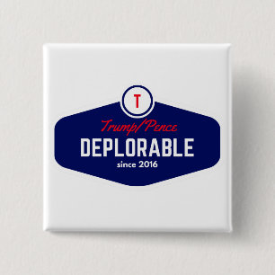 trump deplorable button