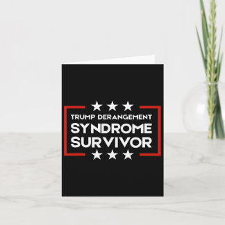 Trump Derangement Syndrome Survivor Card