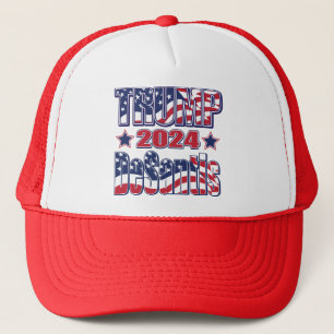 Trump-DeSantis Trucker Hat