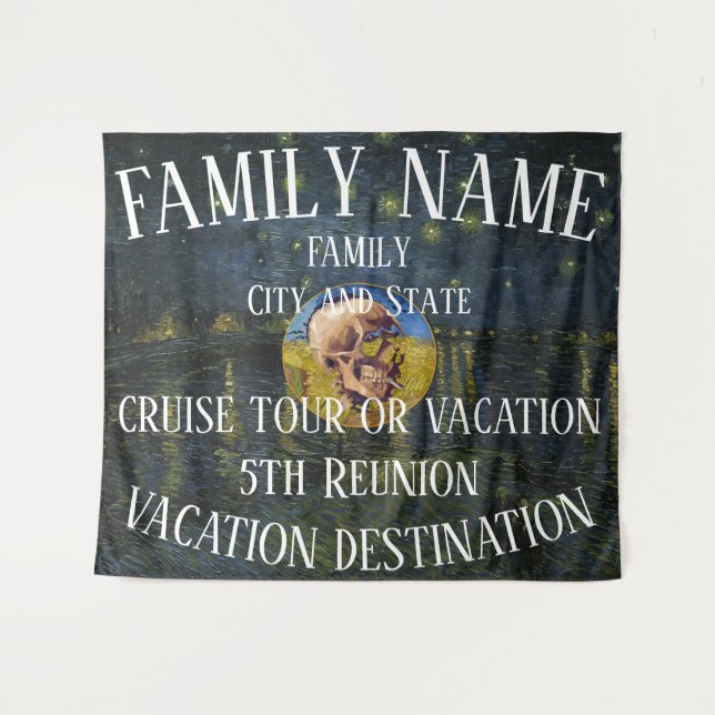 TRUMP Dinner Happy Hour Girls Boys Night Out 2025 Tapestry (Front (Horizontal))