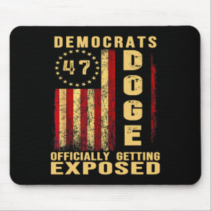 Trump Doge Department Of Government Efficiency Pat Mouse Pad
