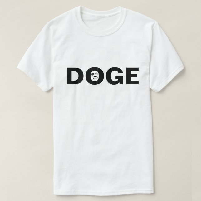 Trump DOGE Department of Government Efficiency T-Shirt (Design Front)