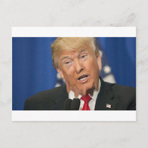 Trump/Drumpf Melting Down Postcard