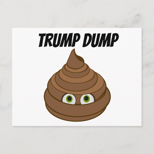 Trump Dump Postcard (Front)