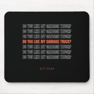 Trump Dump Truck Mouse Pad
