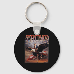 Trump Eagle Usa President 2024 Take America Back M Key Ring