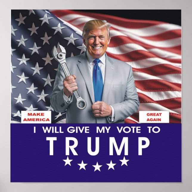 TRUMP ELECTION POSTERS (Front)