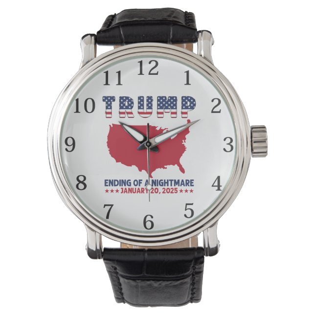 Trump Ending Of A Nightmare  Watch (Front)