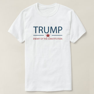 Trump Enemy Of The Constitution | Anti Trump L T-Shirt