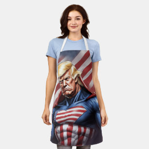 Trump Epic Superhero Apron