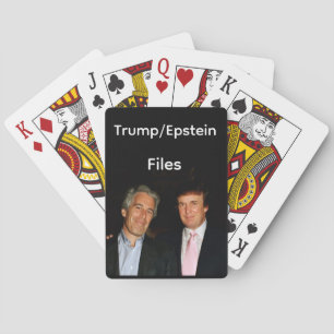Trump/Epstein Files Playing Cards