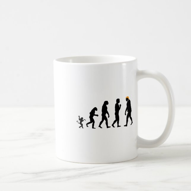 Trump Evolution Resist Funny Donald Trump  Coffee Mug (Right)