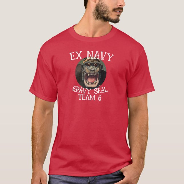 Trump Ex Navy Elephant Seal Book Reality TV T-Shirt (Front)