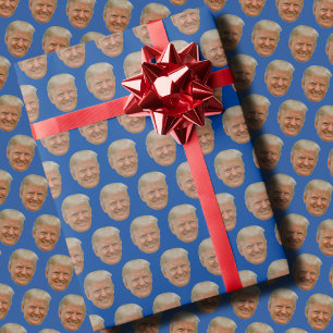 Trump Face Gift Wrap
