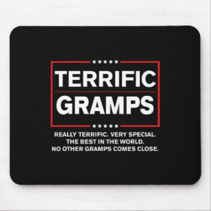 Trump Fathers Day Gift For Gramps Funny Campaign S Mouse Pad