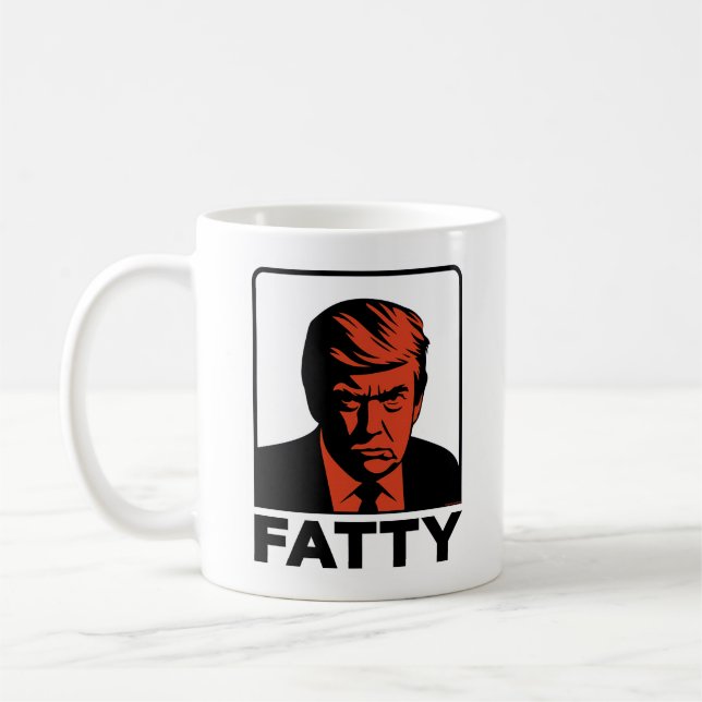 TRUMP "FATTY" COFFEE MUG (Left)