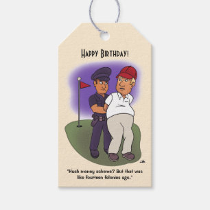 Trump Felonies Gift Tags