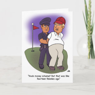 Trump Felonies Greeting Card